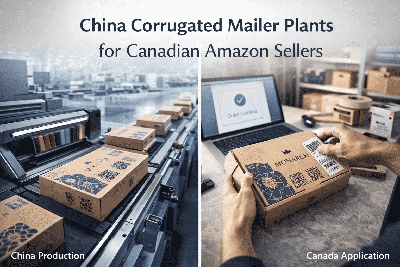 China Corrugated Mailer Plants for Canadian Amazon Sellers